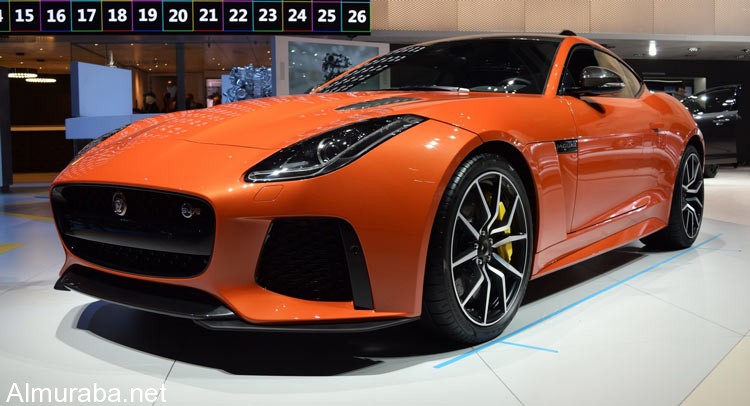 إطلاق سيارة “جاكوار” F-Type SVR بمعرض سيارات جنيف Jaguar 2017 1