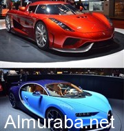 “كوينجسيج” ريجيرا أم “بوجاتي” تشيرون؛ أيّ الخارقتان ذوات محركات الـ1,500 حصان تفضلون؟ Koenigsegg Vs Bugatti