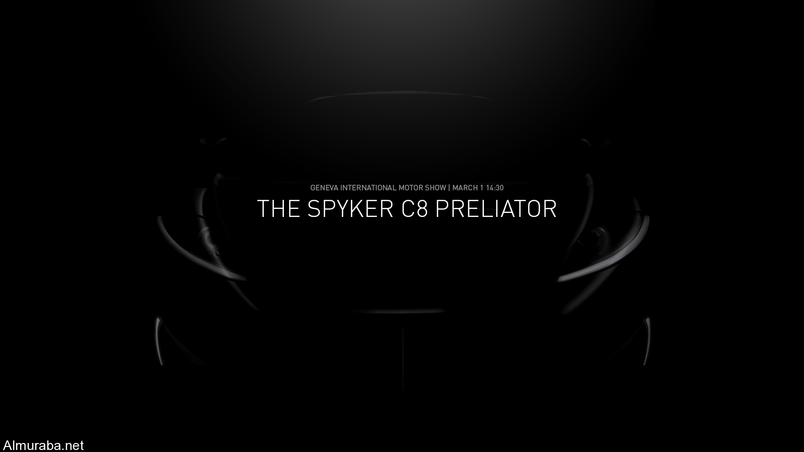 نظرة أولية على سيارة "سبايكر" C8 بريلياتور Spyker 2017 1