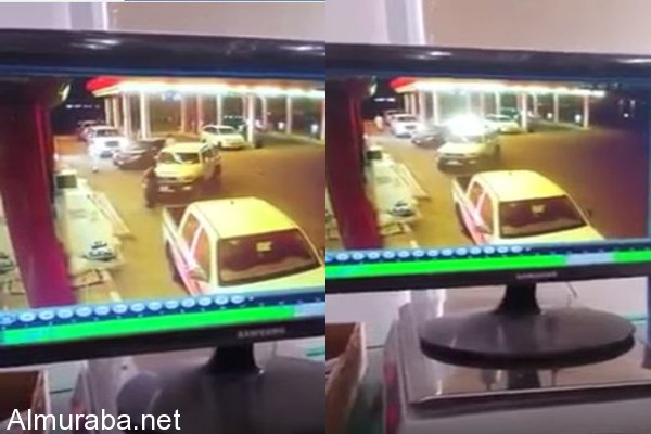 “فيديو” شاهد وقوف خاطئ يتسبب بمضاربة حامية في محطة وقود