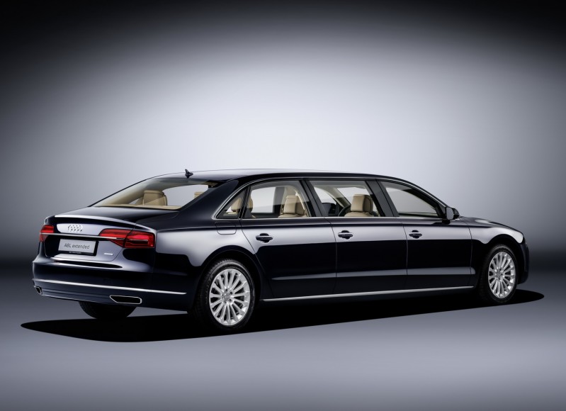 "أودي" تطرح سيارتها A8 L الليموزين الممتدة لعملاءها الأوروبيين Audi 2