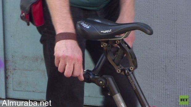 "فيديو" شاهد ابتكار دراجة هوائية غريبة الشكل 3