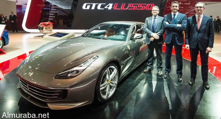 "فيراري" تطلق سيارتها الجديدة GTC4Lusso في آسيا للمرة الأولى Ferrari 8