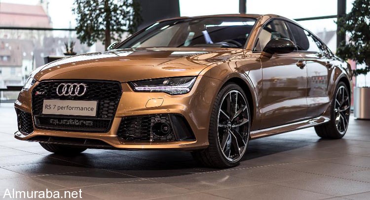 سيارة "أودي" RS7 زانزيبار براون تحظى بشكل بالغ الأناقة Audi 2