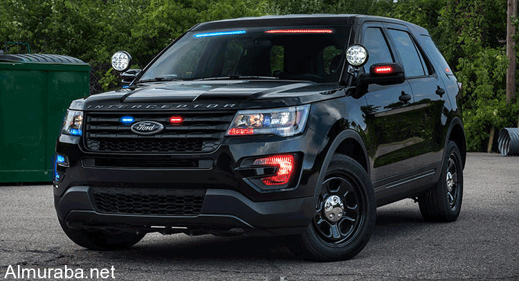 “فورد” تقدم نظام إضاءة مساعد لسيارات SUV الشرطة Ford 2017