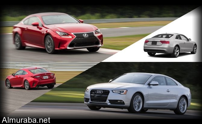"استطلاع رأي" أيهما تفضل ؟ "لكزس" RC 350 أم "أودي" A5 ؟ 2016 Lexus Vs. Audi 1