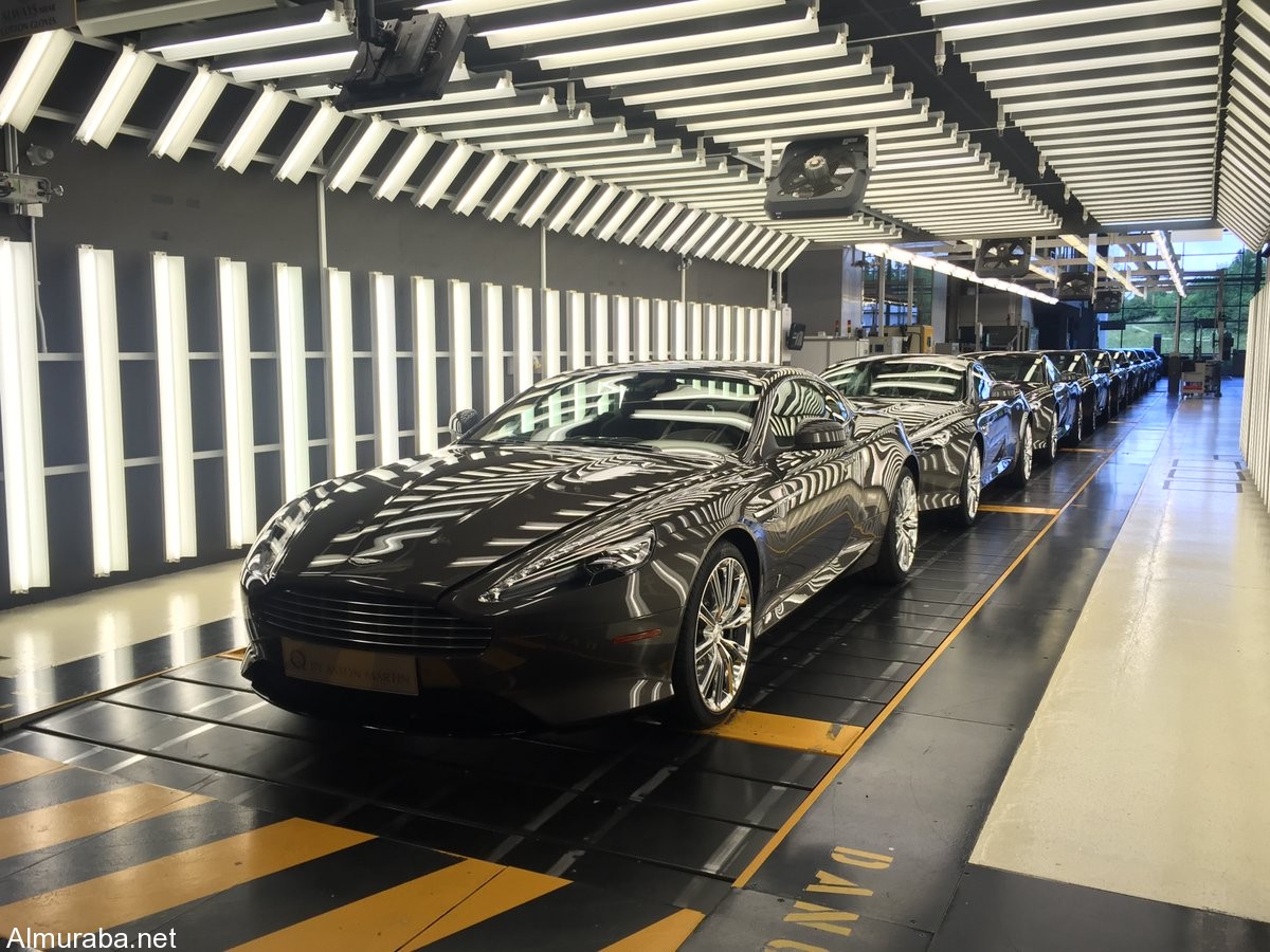 إنتاج آخر دفعة من سيارات "أستون مارتن" DB9 الأيقونية Aston Martin 1