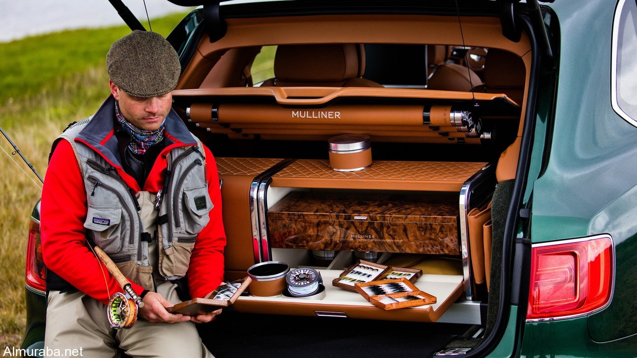 "مولينر" تصنع عدّة صيد خاصة لبنتلي بينتايجا لهواة صيد السمك Bentley Bentayga 1