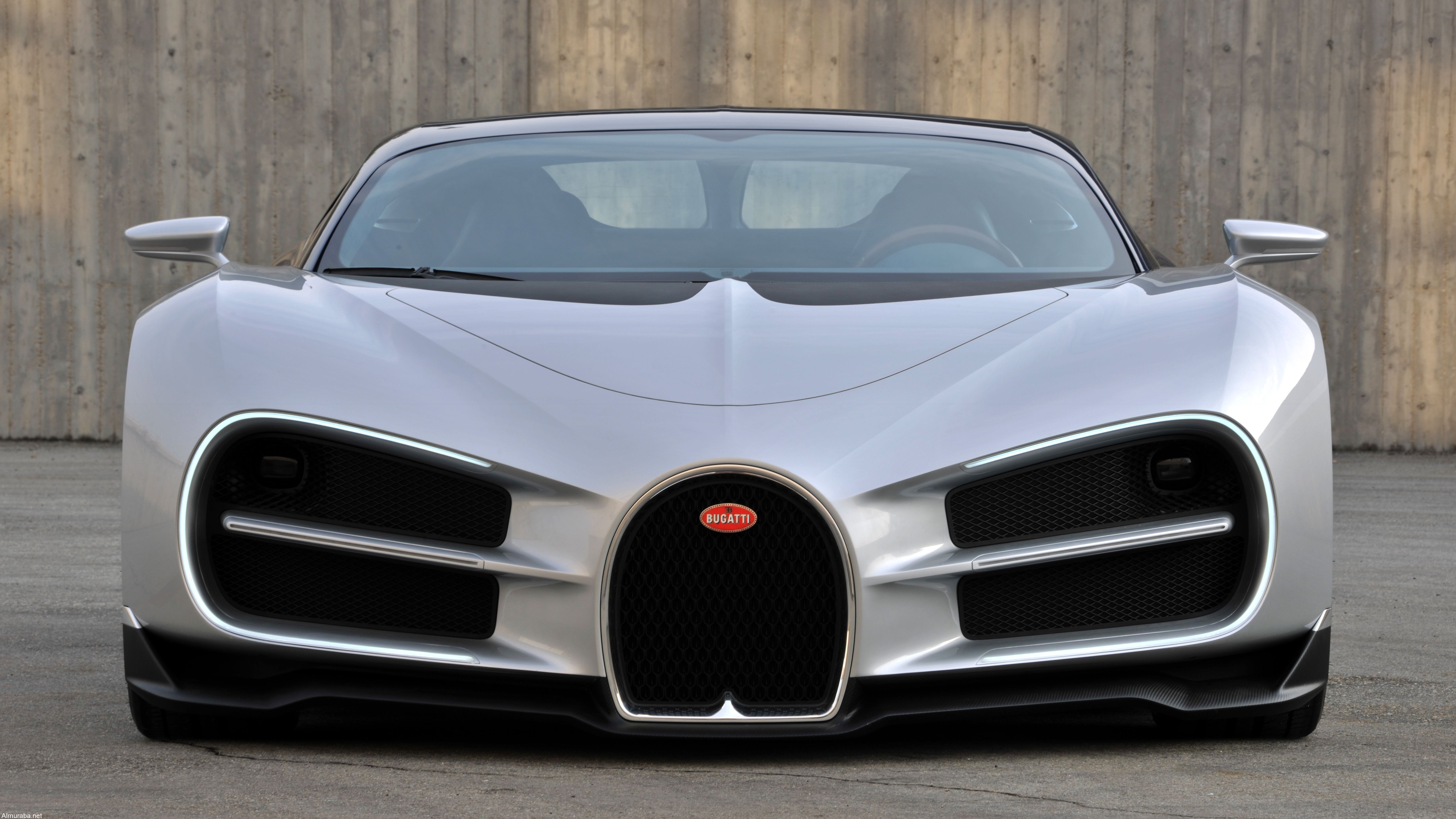 تعرف على الشكل الأصلي لبوجاتي شيرون قبل تغييره في موديل الإنتاج Bugatti Chiron