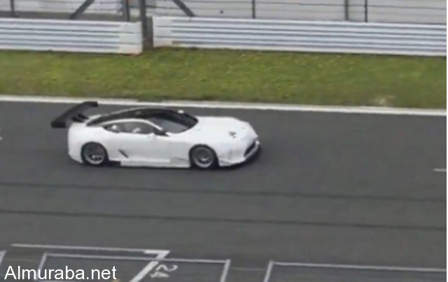رصد سيارة سباق "لكزس" LC أثناء اختبارها في اليابان Lexus 1