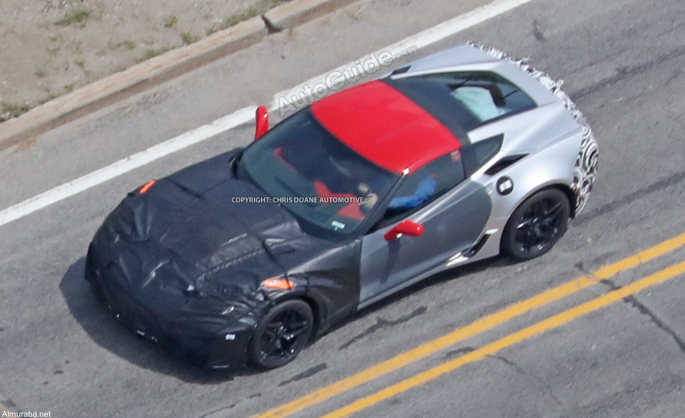 “صور تجسسية” غامضة لنموذج كورفيت اختباري قد يكون ZR1 الجديدة Chevrolet Corvette