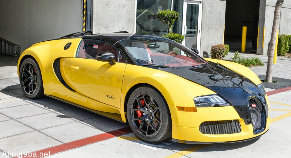 "بالصور" الخارقة الأكثر ندرة بوجاتي فيرون جراند سبورت معروضة للبيع بلوس أنجلوس Bugatti Veryon Grand Sport 5