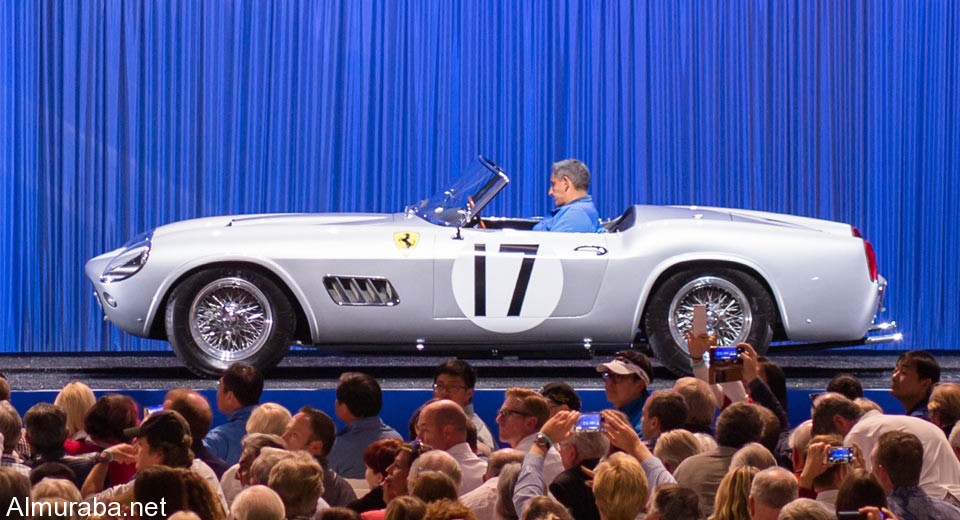 "فيديو" بيع "فيراري" 250 كاليفورنيا سبايدر 1959 بـ 18 مليون دولار في مزاد Ferrari 1