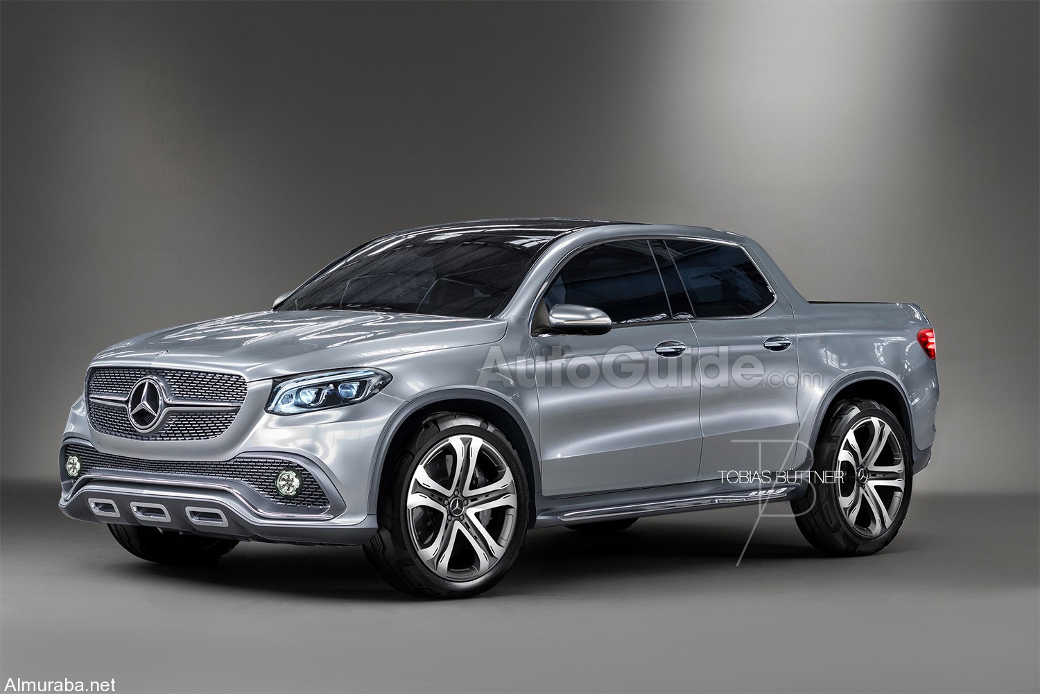 “صور افتراضية” لمرسيدس بنز GLT بيك أب القادمة Mercedes-Benz