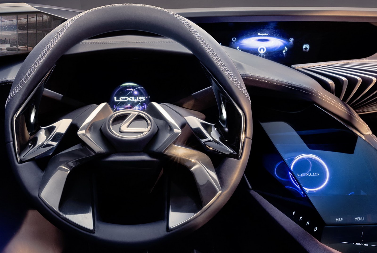 "لكزس" تكشف عن قمرة UX كونسيبت الجديدة بتقنيات الهولوجرام ثلاثي الأبعاد Lexus 6