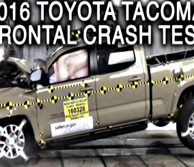 ”فيديو” شاهد اختبار تصادم تويوتا تاكوما 2016