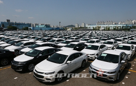 "جنرال موتورز" كوريا تصدر سيارات ماليبو من كوريا الجنوبية إلى دول الشرق الأوسط 3