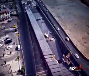 “فيديو” شاهد مقطع يوضح سير العمل في جسر طريقي التخصصي – خريص بالرياض