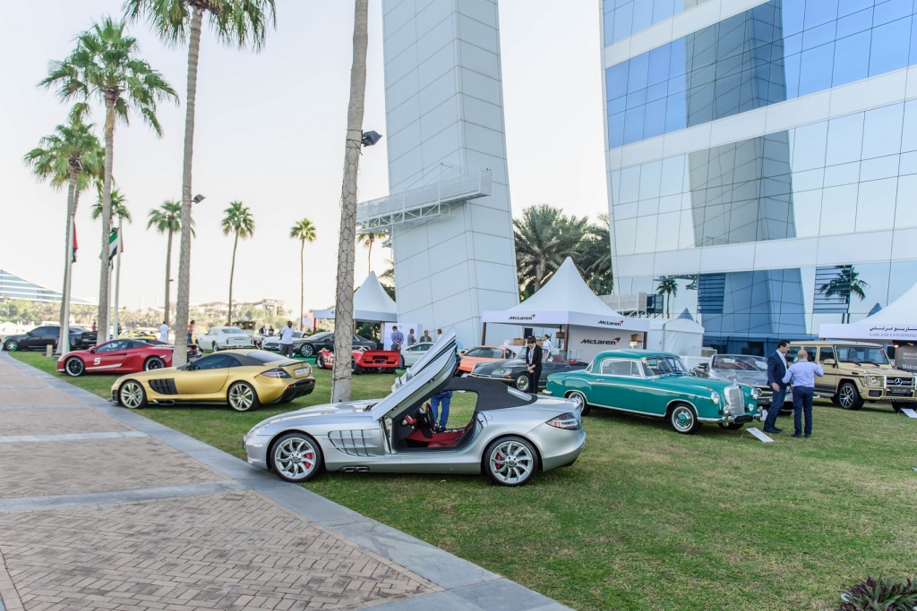 مسابقة d’Elegance للسيارات الكلاسيكية تعقد في فندق برج العرب بدبي