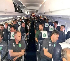 “بالصور“ تحطم طائرة في كولومبيا على متنها 81 راكبا بينهم فريق برازيلي لكرة القدم
