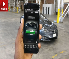“فيديو“ شاهد وتعرف على التطبيقات الجديدة المرتبطة بسيارة تسلا نموذج Tesla Model S