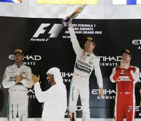 الألماني نيكو يوتج بلقب بطولة العالم (الجائزة الكبرى) لسباقات سيارات فورمولا-1 في أبوظبي