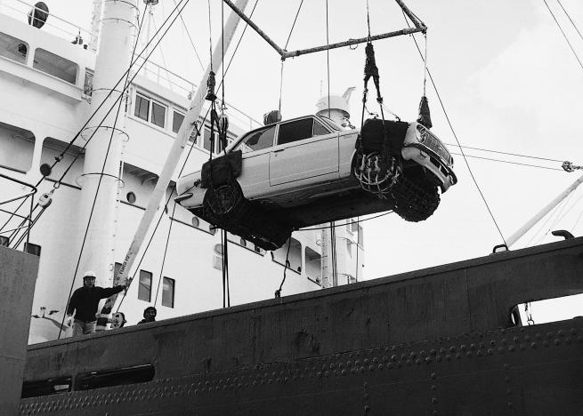 Toyota Motor Corp's Corolla car is exported to overseas countries for the first time in 1966, is seen in this undated handout image released by Toyota Motor Corporation, obtained by Reuters on November 4, 2016. Toyota Motor Corporation /Handout via Reuters