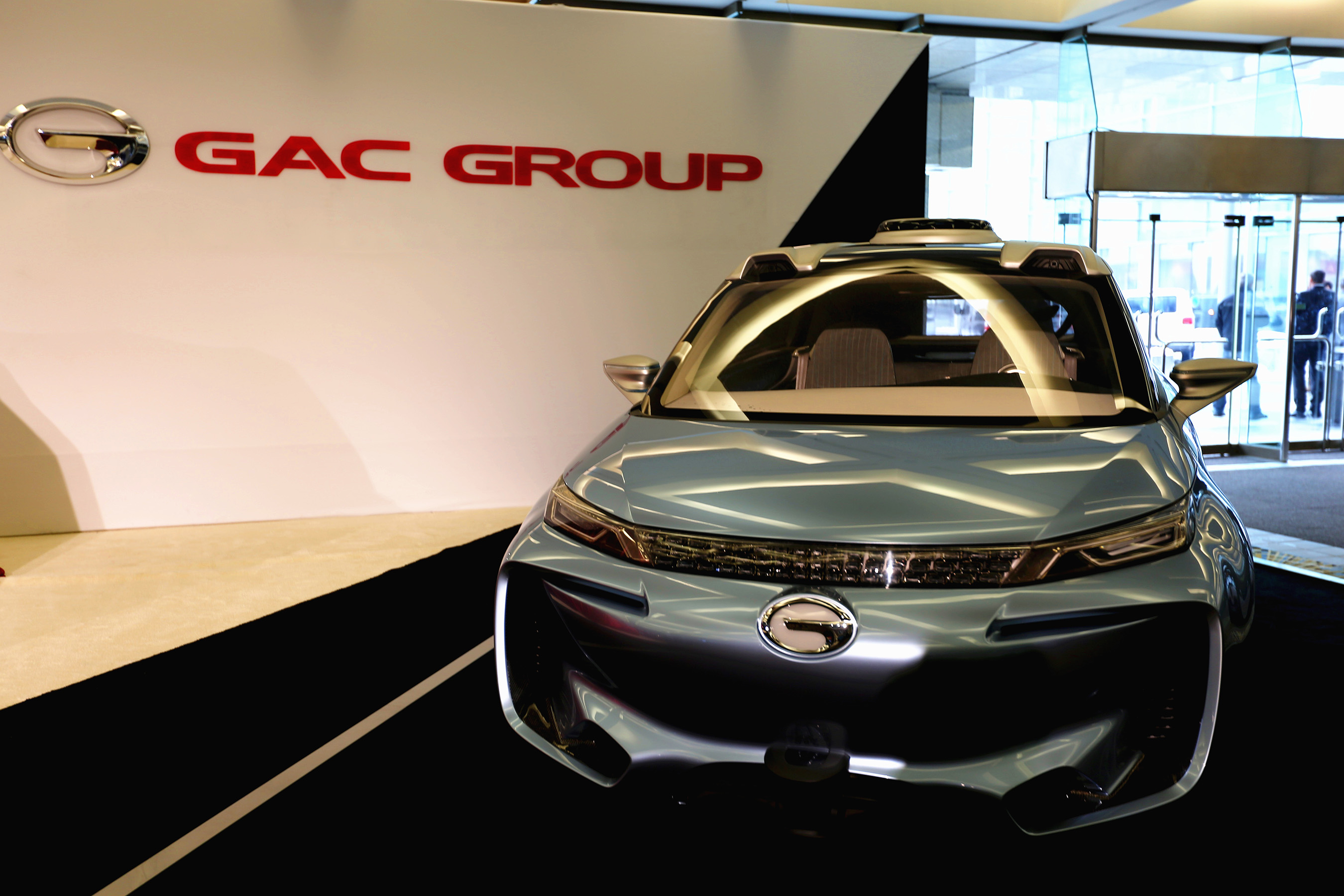 العلامة التجارية الصينية GAC تشارك بمعرض سيارات ديترويت 2017 1