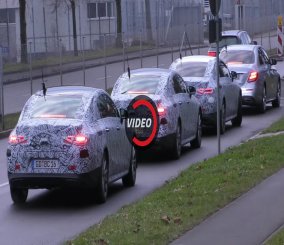 “فيديو” شاهد قافلة من سيارات مرسيدس بنز CLS / CLE 2018 قافلة رصدت في ألمانيا