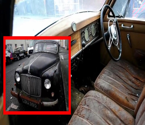 “فيديو” شاهد سيارة قديمة صدئة أصبحت معلماً من معالم مقاطعة ويلز البريطانية 1