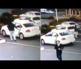 ”فيديو” شاهد طريقة بسيطة بات اللصوص يستخدمونها لسرقة السيارات دون أن يشعر أصحابها