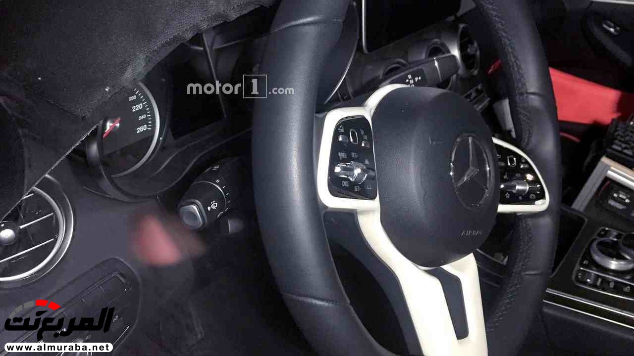 "صور تجسسية" أثناء اختبار فيس ليفت "مرسيدس بنز" C-Class إيستيت 2018 Mercedes-Benz 32