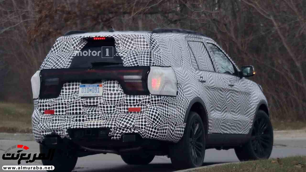 "صور تجسسية" أثناء اختبار "فورد" إكسبلورر 2019 وهي تخفي تصميما تطوريا Ford Explorer 38