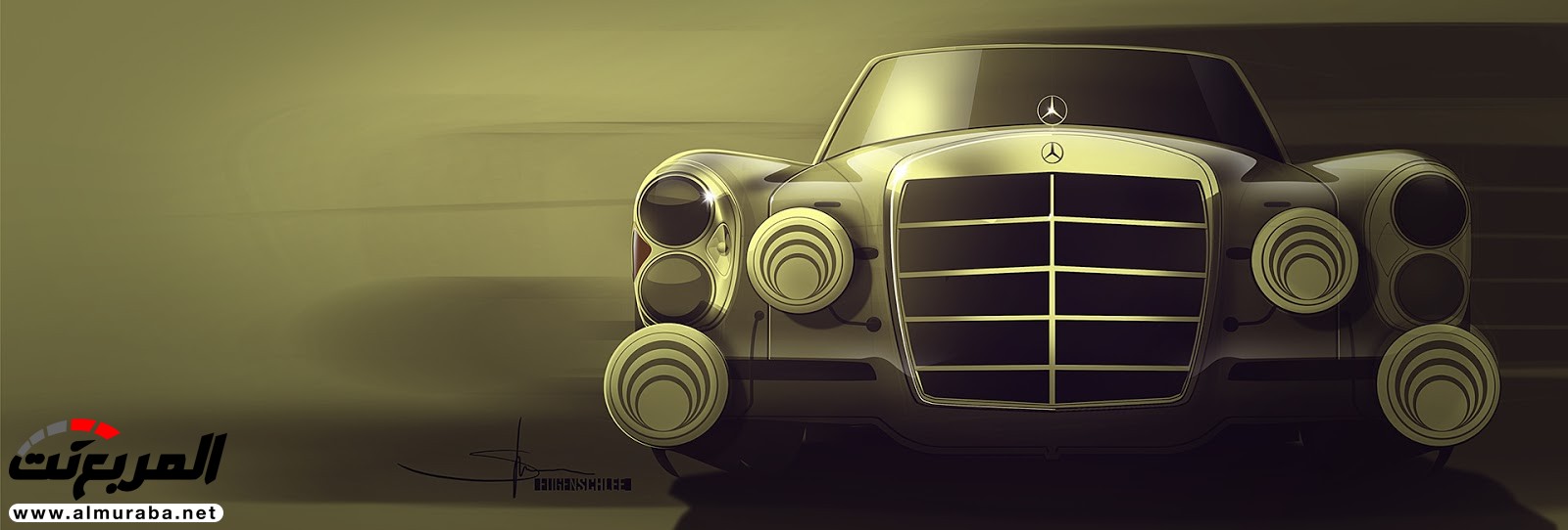 "صور افتراضية" لمرسيدس بنز 350 إس إي التي تمزج بين الأناقة الكلاسيكية والعصرية Mercedes-Benz 350 SE 12