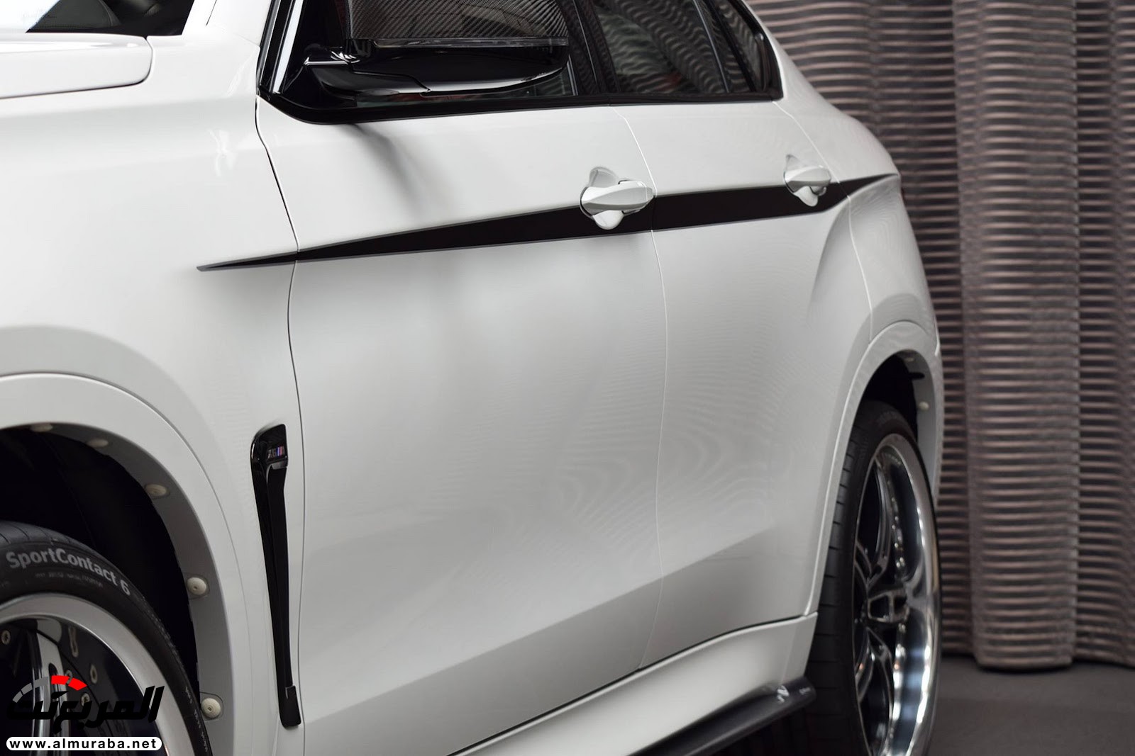 "بي إم دبليو" X6 M عالية الأداء معدّلة بتصاميم 3D معروضة بأبو ظبي BMW 93