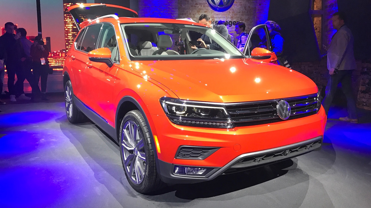 “فولكس فاجن” تجلب إلى ديترويت التيجوان ذات قاعدة العجلات الطويلة Volkswagen Tiguan 2018
