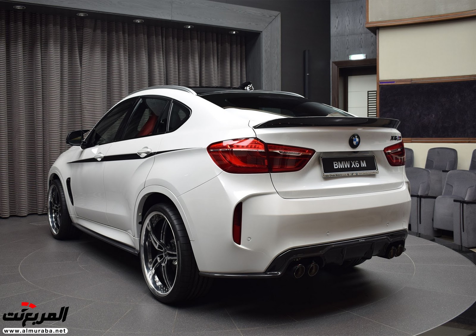 "بي إم دبليو" X6 M عالية الأداء معدّلة بتصاميم 3D معروضة بأبو ظبي BMW 8