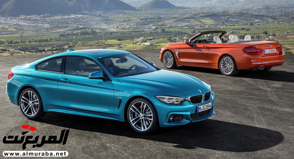"بالصور" بي إم دبليو تكشف عن عائلة الفئة الرابعة 2018 بتحديثات منتصف العمر BMW 4-Series 1