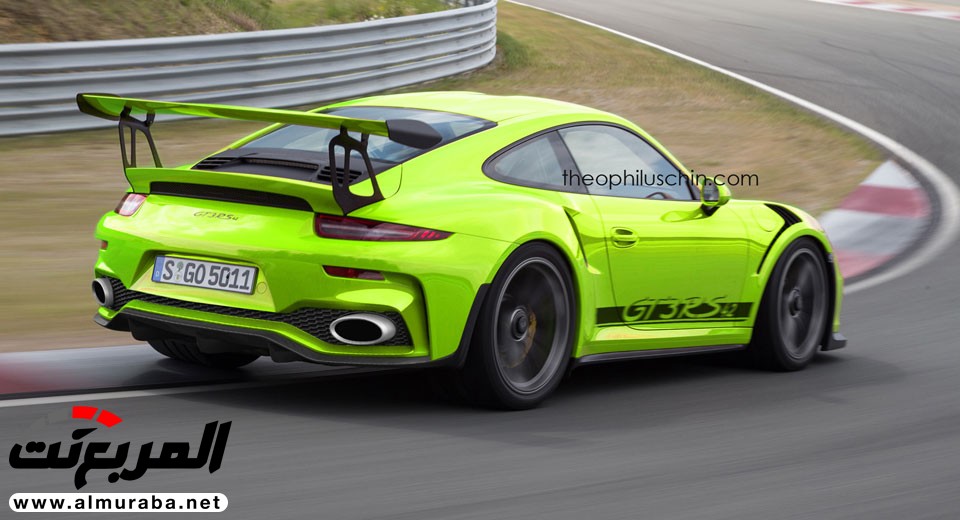 "صورة افتراضية" لفيس ليفت "بورش" 911 GT3 RS بمحرك 4.2 لتر Porsche 1