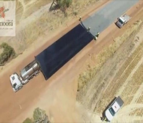 "فيديو" شاهد رصف طريق في أستراليا يحقق ملايين المشاهدات 1