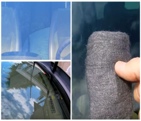 “فيديو” شاهد كيف تزيل الأوساخ عن الزجاج الأمامي للسيارة