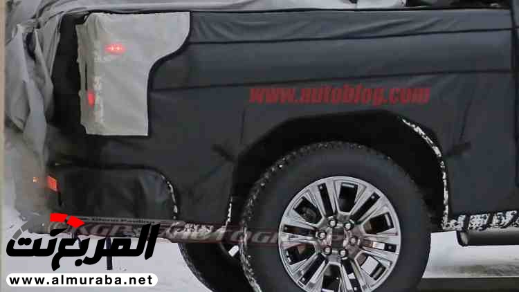 "صور تجسسية" أثناء اختبار شيفروليه سيلفرداو 2019 الجديد Chevrolet Silverado 12