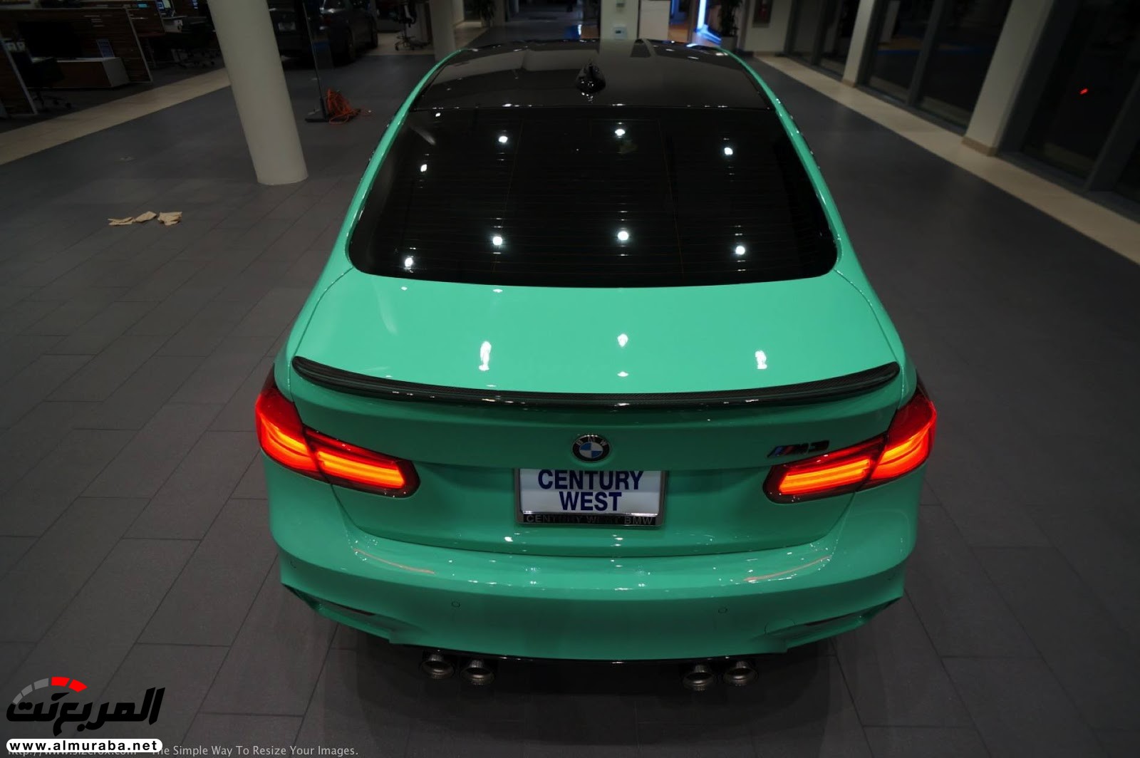 "بالصور" شاهد "بي إم دبليو" F80 M3 الخاصة بطلاء النعناع الأخضر BMW 102