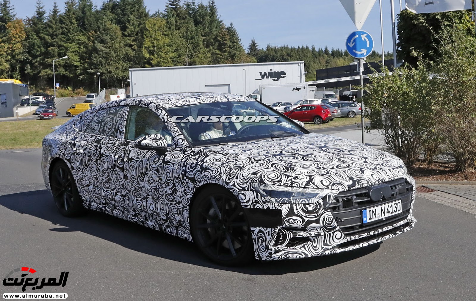 أودي A7 الجديدة كليا 2018 تصل في سبتمبر المقبل بنسخة ذات مكونات هجينة ضمن نطاقها Audi 12