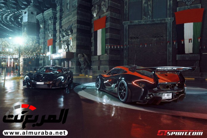 "بالصور" مكلارين P1 GTR تصل أراضي دبي وتعرض وحدتين منها بالمنتزه الأكبر في العالم McLaren 4
