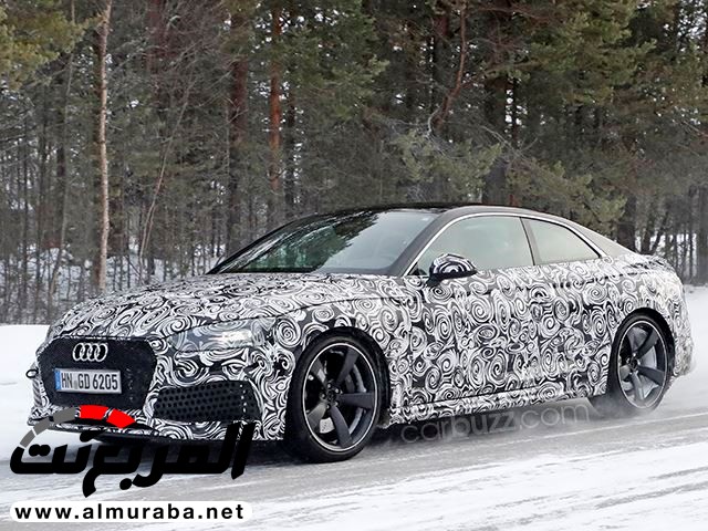 "صور تجسسية" أثناء إجراء الاختبارات الشتوية على الجيل القادم من "أودي" Audi 2018 RS5 27