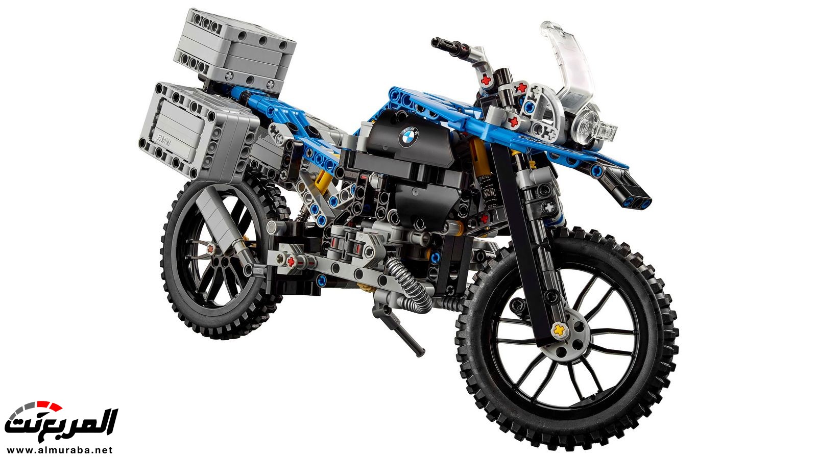 "بي إم دبليو" تكشف عن كونسبت الدراجة النارية الطائرة بعالم ليجو BMW 4
