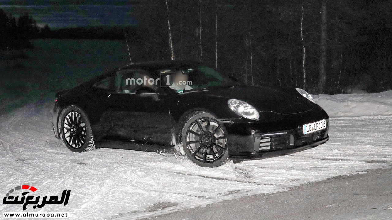 "صور تجسسية" أثناء اختبار نماذج اختبارية لبورش 911 الجيل القادم Porsche 2019 145