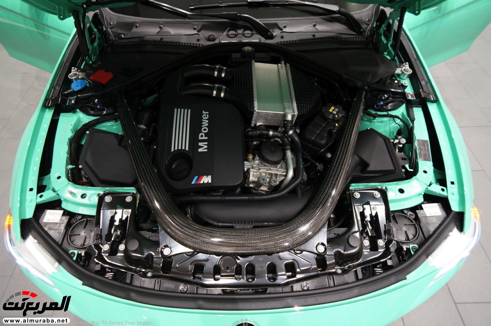 "بالصور" شاهد "بي إم دبليو" F80 M3 الخاصة بطلاء النعناع الأخضر BMW 114
