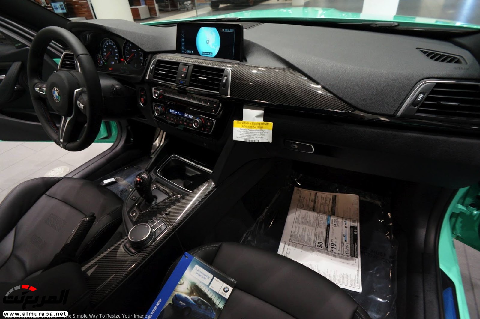 "بالصور" شاهد "بي إم دبليو" F80 M3 الخاصة بطلاء النعناع الأخضر BMW 119